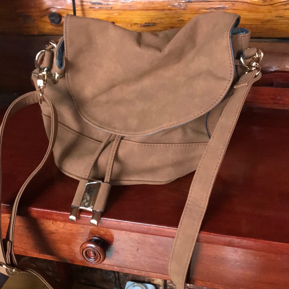 Just Fab Suede Purse